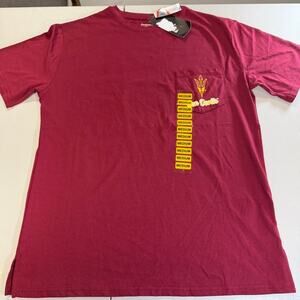 Arizona State Sun Devils Captivating Pocket T-Shirt Medium NWT